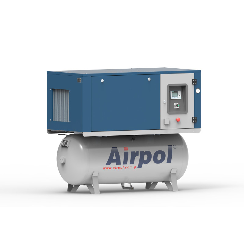 Airpol SRK 2-10 Sprężarka Spiralna Kompresor Bezolejowy 2,2kW 240L 10 bar 200 l/min