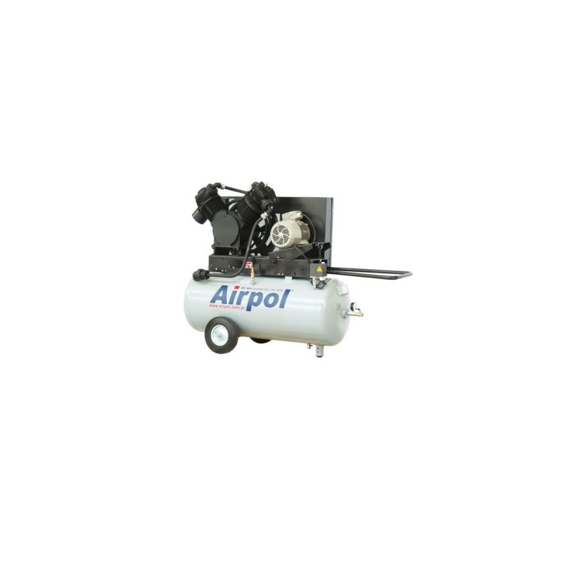 Airpol AB25-380 Sprężarka Tłokowa Kompresor Bezolejowy 7,5KW 416 l/min 10bar