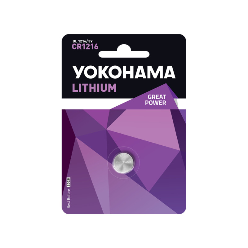 Bateria Yokohama Lithium CR1216 DL 1216/3V