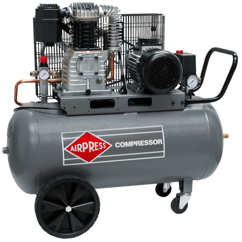 Kompresor olejowy dwutłokowy 400 l/min 90 l 10 bar Airpress HK 425-90 pro
