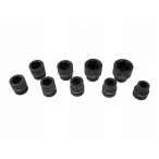 Zestaw nasadek udarowych CR-Mo 1'' 24 - 50mm metalowa kaseta Emax IS-8003 Zestaw nasadek udarowych CR-Mo 1'' 24 - 50mm metalowa kaseta Emax IS-8003
