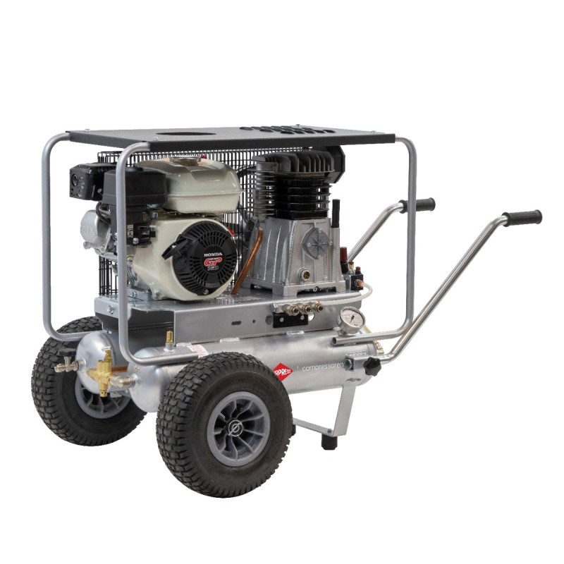 Sprężarka spalinowa BM 11+11/410 Honda GX160 10 bar 3.6 kW benzyna Airpress