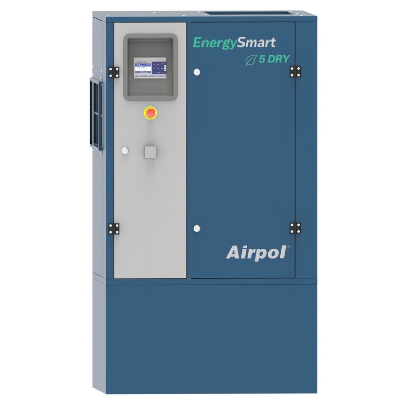 Sprężarka śrubowa Energy Smart 5Dry 2x70l 5.5kW zmiennoobrotowy G3/4 Airpol
