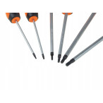 Zestaw śrubokrętów wkrętaków TORX 6 ele. magnes Zestaw śrubokrętów wkrętaków TORX 6 ele. magnes