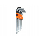 KLUCZE DŁUGIE IMBUSOWE IMBUS HEX 9 ELE 1,5-10mm