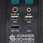 Przenośna stacja ładowania elektrownia powerbank Könner&Söhnen 42000 mAh Przenośna stacja ładowania elektrownia powerbank Könner&Söhnen 42000 mAh