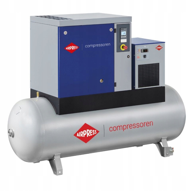 Kompresor śrubowy olejowy Airpress APS 10 Basic Combi Dry 10bar 10KM 500l