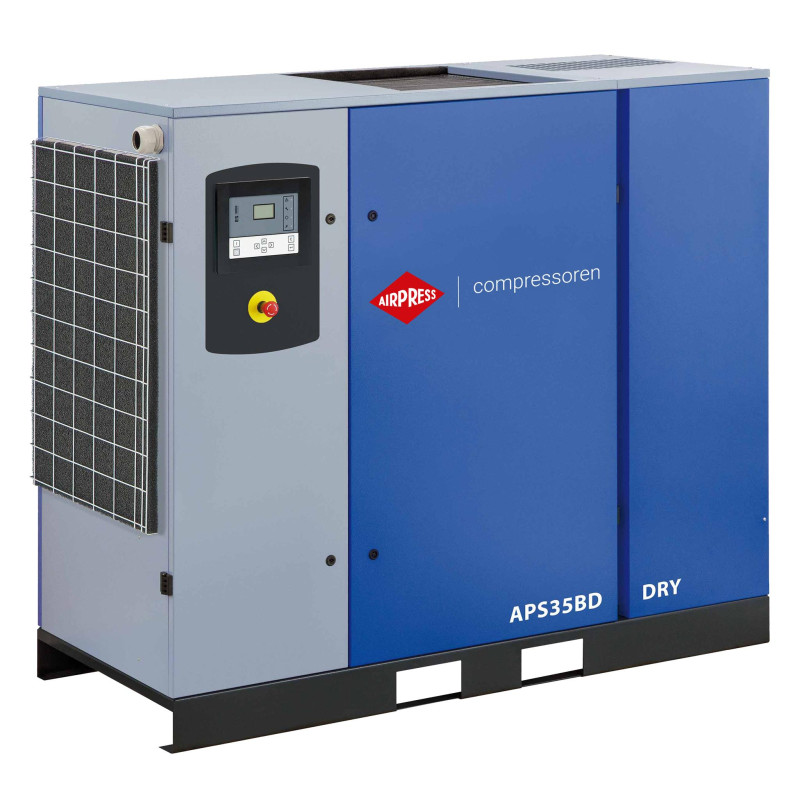 Kompresor śrubowy Airpress APS 35BD Dry 7.5 bar 35 KM/26 kW 4520 l/min