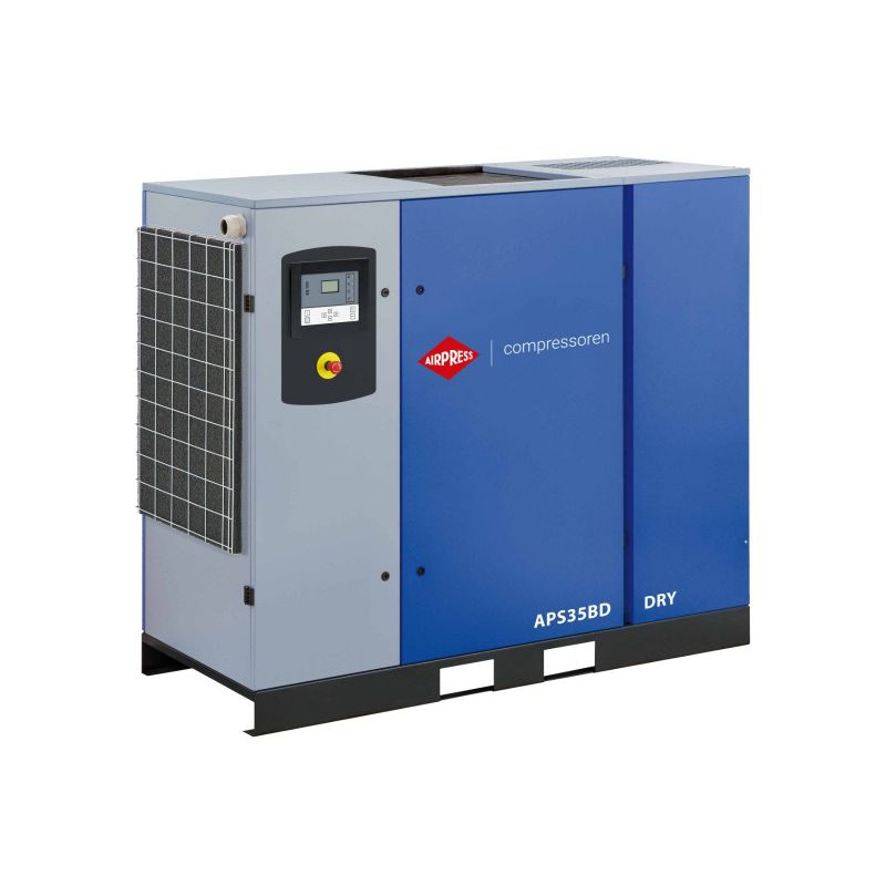 Kompresor śrubowy Airpress APS 35BD Dry 10 bar 35 KM/26 kW 3935 l/min