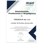 Airpol NDA 0150 Osuszacz adsorpcyjny zimnoregenerowany 10 bar 2500 l/min 50 W Airpol NDA 0150 Osuszacz adsorpcyjny zimnoregenerowany 10 bar 2500 l/min 50 W