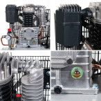 Kompresor dwutłokowy HK 425-200 Pro 10 bar 3 KM/2.2 kW 400V 317 l/min 200 l Kompresor dwutłokowy HK 425-200 Pro 10 bar 3 KM/2.2 kW 400V 317 l/min 200 l