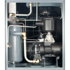 Kompresor śrubowy Kupczyk KKS 20/500 D 2150 l/min 15kW 400V 500l Kompresor śrubowy Kupczyk KKS 20/500 D 2150 l/min 15kW 400V 500l