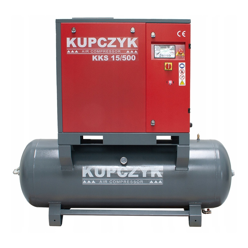 Kompresor śrubowy Kupczyk KKS 15/500 1600 l/min 10bar 11kW 400V