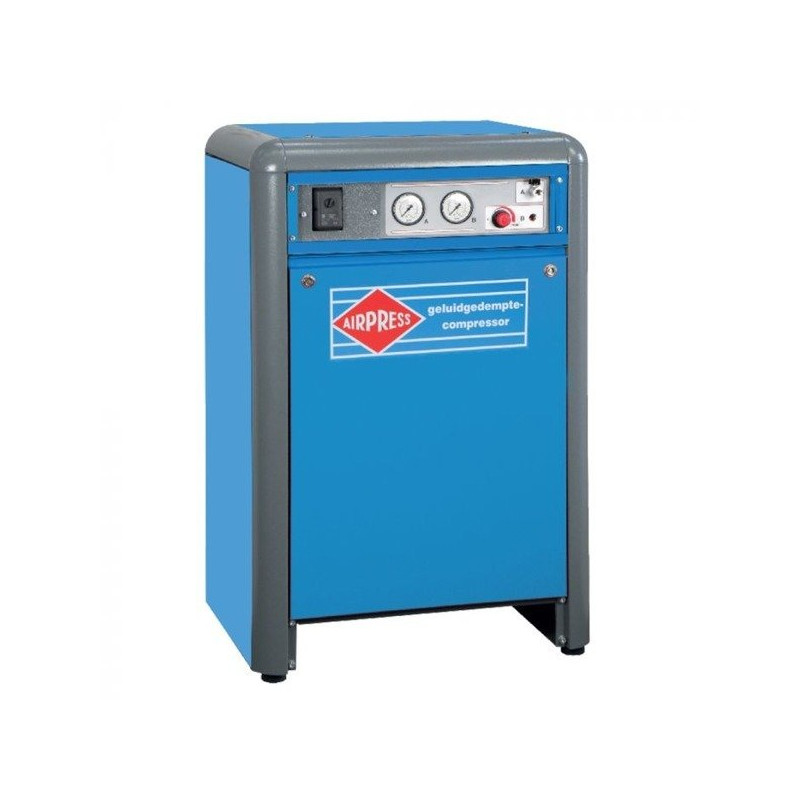 Cichy kompresor dwutłokowy APZ 320 10 bar 3 KM/2.2 kW 400V 317 l/min 24 l