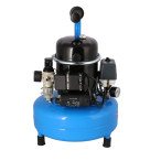 Kompresor olejowy mały dwutłokowy cichy L 9-75 8bar 50l/min 9l Airpress Kompresor olejowy mały dwutłokowy cichy L 9-75 8bar 50l/min 9l Airpress