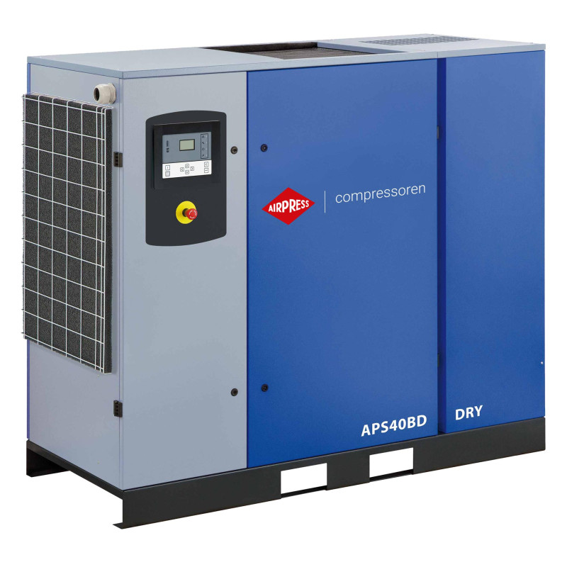 Kompresor śrubowy Airpress APS 40BD Dry 7.5 bar 40 KM/30 kW 5470 l/min