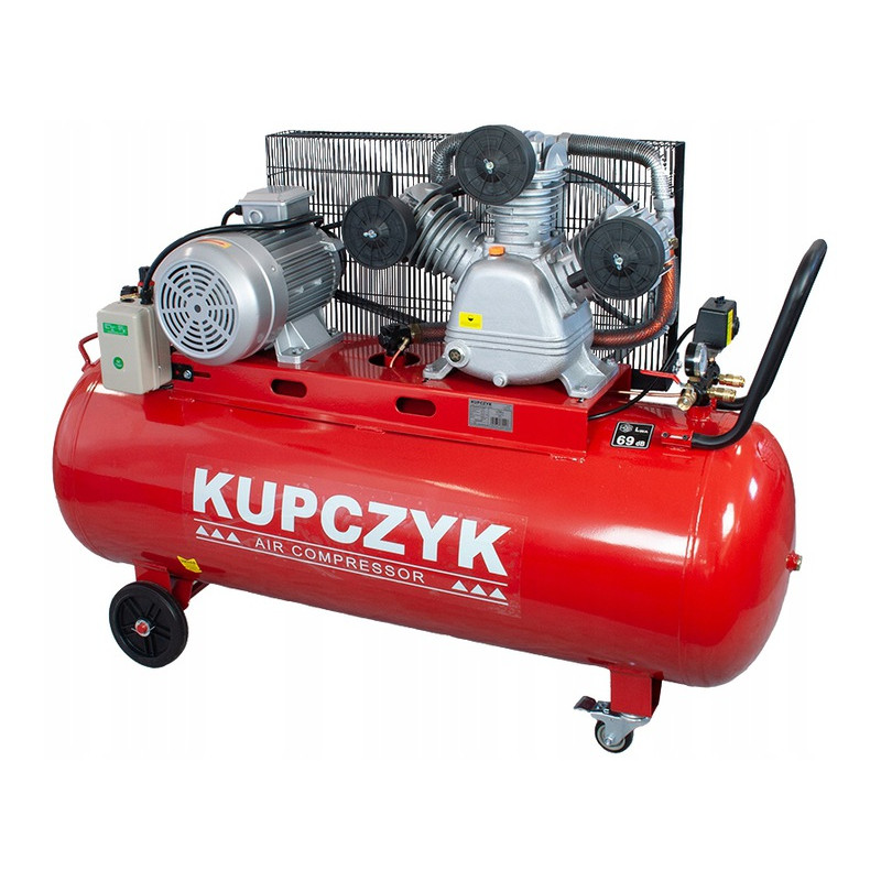 Kompresor tłokowy olejowy sprężarka Kupczyk KKT 1300/300 300l 8bar 5,5kW