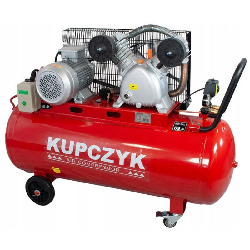 Kompresor olejowy tłokowy Kupczyk KKT 800/200 200l 480l/min 4kW 8 bar 400V