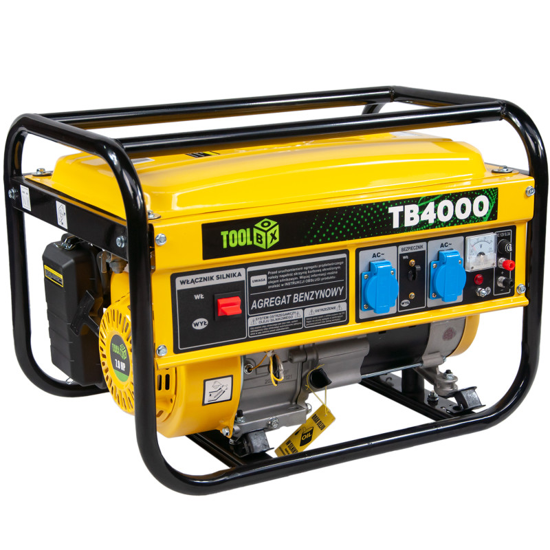 TB4000 Generator Agregat prądotwórczy z miedzianą prądnicą o mocy 3KW 230V