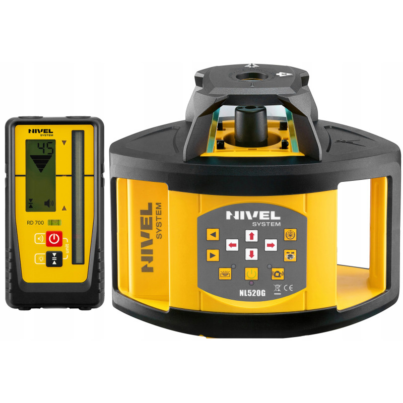 Niwelator laserowy Nivel System NL520G DIGITAL 500 m IP54