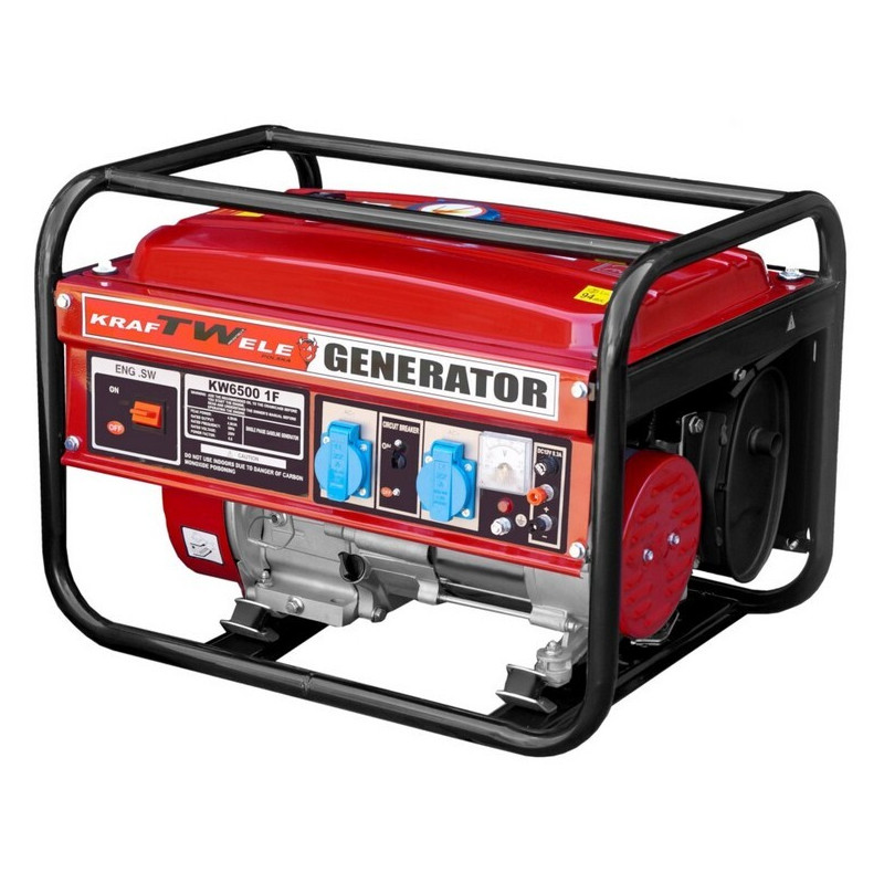 Agregat prądotwórczy generator KW6500 1F Kraftwele benzyna 230V 4,5kVA