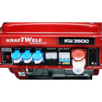 Agregat prądotwórczy KW3500 3F Kraftwele benzyna 230/400V 3,5KW Agregat prądotwórczy KW3500 3F Kraftwele benzyna 230/400V 3,5KW
