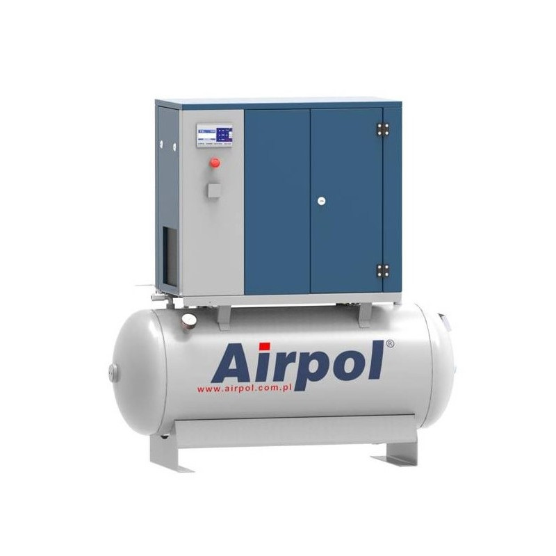 Airpol K 3-10 Sprężarka Śrubowa Kompresor z Przekładnią 3kW 240L 10bar 333l/min