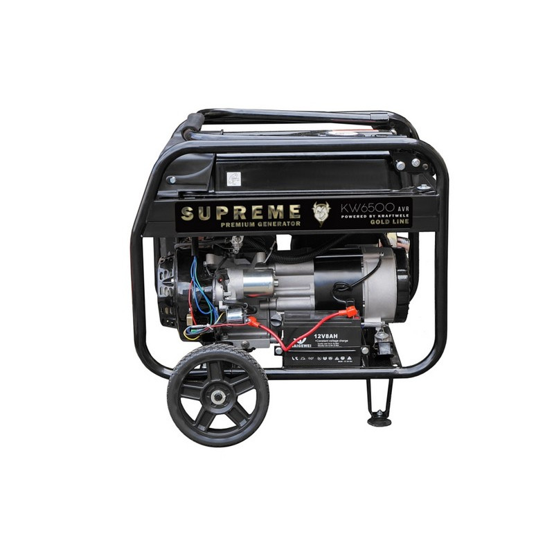 Agregat prądotwórczy SUPREME KW6500 3F EL. Kraftwele benzyna 230/400V 5,4KW