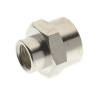 Rectus MU 3812 Mufa mosiężna gwint wew. 1/2" na 3/8" Rectus MU 3812 Mufa mosiężna gwint wew. 1/2" na 3/8"