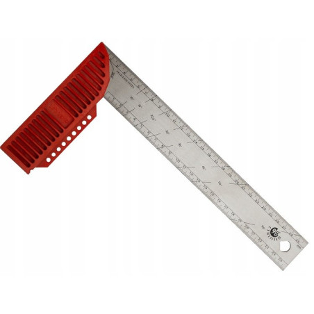 KĄTOWNIK STOLARSKI BUDOWLANY STAL NIERDZEWNA 30CM