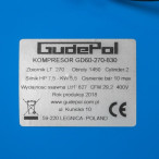 Gudepol GD60-270-830 Sprężarka Olejowa Kompresor 270L 10 bar 830 l/min 5,5kW