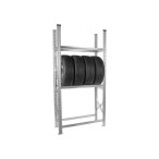 METALOWY CYNKOWANY REGAŁ STOJAK NA 12 KÓŁ 235MM METALOWY CYNKOWANY REGAŁ STOJAK NA 12 KÓŁ 235MM