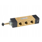 Pneumax 412/2.52.0.1.M2 Elektrozawór monostabilny 5/2 G 1/2" 10 bar Pneumax 412/2.52.0.1.M2 Elektrozawór monostabilny 5/2 G 1/2" 10 bar