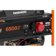 Agregat prądotwórczy generator 6,5kW 3F AVR Daewoo