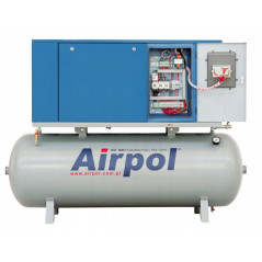 Airpol KT 15-13 Sprężarka Śrubowa Kompresor Osuszacz 15kW 500L 13 bar 1600 l/min