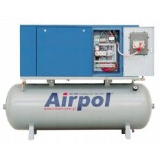 Airpol KPR 11-15 Sprężarka Śrubowa Kompresor 11kW 15 bar 500L