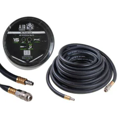 Airbox AP-PVC-15 Wąż do sprężonego powietrza sprężarki prosty zarobiony 15 m O16x9,5 mm
