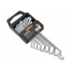 ZESTAW KLUCZY OCZKOWYCH GIĘTYCH 8-22MM 8 SZT CRV ZESTAW KLUCZY OCZKOWYCH GIĘTYCH 8-22MM 8 SZT CRV