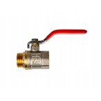 Zawór kulowy zewnętrzny-wewnętrzny z rączką 3/4'' Zawór kulowy zewnętrzny-wewnętrzny z rączką 3/4''