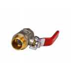 Zawór kulowy zewnętrzny-wewnętrzny z rączką 3/4'' Zawór kulowy zewnętrzny-wewnętrzny z rączką 3/4''