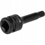 NASADKA SPLINE UDAROWA 1/2" M4x78mm. NASADKA SPLINE UDAROWA 1/2" M4x78mm.