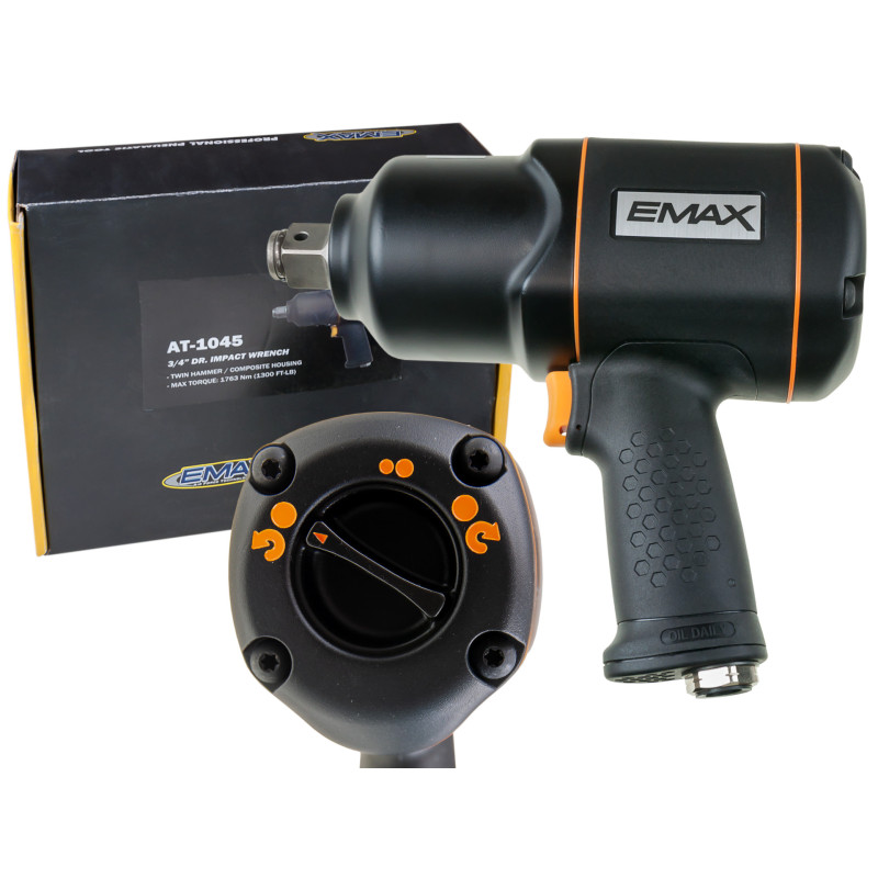 Emax AT-1045 Klucz udarowy pneumatyczny 2337 Nm 5500 obr/min 3/4"